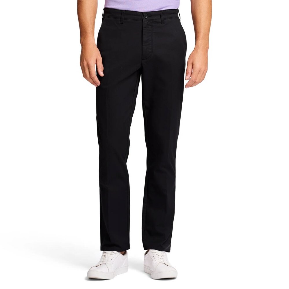 Izod Boys Flat Front Stretch Chino 8